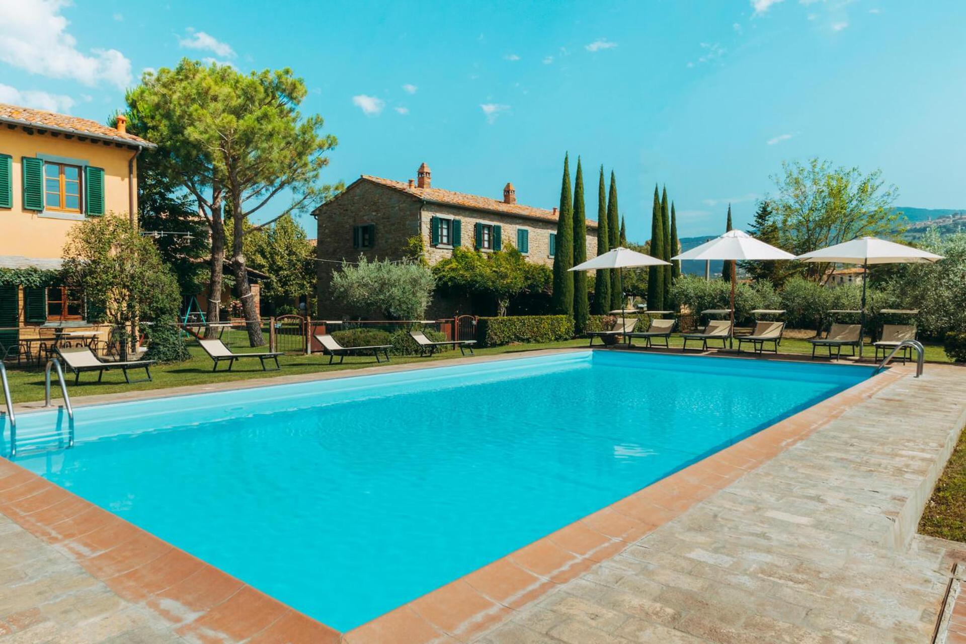 Agriturismo Il Borgo Cortona Buitenkant foto