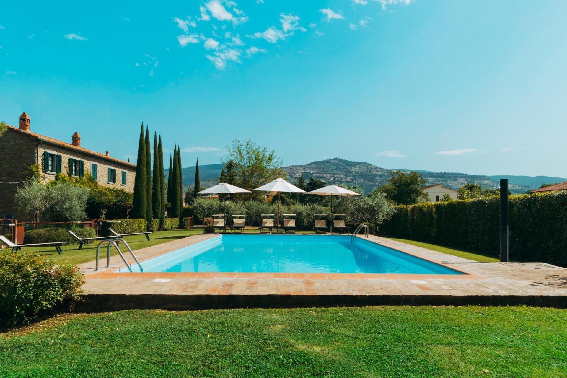 Agriturismo Il Borgo Cortona Buitenkant foto